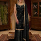 Elegant Embroidered Sleeveless Kurta Palazzo Set with Dupatta