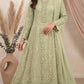 Luxury Chiffon Embroidered Maxi Dress 3 Piece Formal Wear for Women