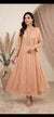 Luxury Chiffon Embroidered Maxi Dress 3 Piece Formal Wear for Women