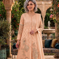 Elegant Ivory Organza Handwork Embroidered Frock 3 Piece Suit for Women