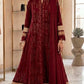 Elegant Chiffon Embroidered Maxi Dress – 3 Piece Formal Suit for Women