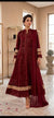 Elegant Chiffon Embroidered Maxi Dress – 3 Piece Formal Suit for Women
