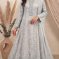 Luxury Chiffon Embroidered Maxi Dress 3 Piece Formal Wear for Women