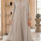 Elegant Chiffon Embroidered Maxi Dress – 3 Piece Formal Suit for Women