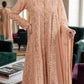 Elegant Chiffon Embroidered 3 Piece Frock – Luxury Formal Wear for Women