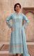 Elegant Chiffon Long Shirt with Embroidered Detailing