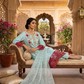 Premium Chiffon Heavy Embroidered Long Shirt with Embroidered Dupatta – 3 Piece Suit