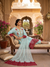 Premium Chiffon Heavy Embroidered Long Shirt with Embroidered Dupatta – 3 Piece Suit