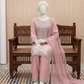 Elegant Party Wear Chiffon Embroidered Dress with Chiffon Palazzo & Matching Dupatta – 3 Piece Stitched Dress