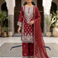Elegant Party Wear Chiffon Embroidered Dress with Chiffon Palazzo & Matching Dupatta – 3 Piece Stitched Dress