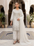 Elegant Party Wear Chiffon Embroidered Dress with Chiffon Palazzo & Matching Dupatta – 3 Piece Stitched Dress
