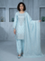Elegant Party Wear Chiffon Embroidered Dress with Chiffon Palazzo & Matching Dupatta – 3 Piece Stitched Dress