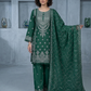 Elegant Party Wear Chiffon Embroidered Dress with Chiffon Palazzo & Matching Dupatta – 3 Piece Stitched Dress