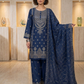 Elegant Party Wear Chiffon Embroidered Dress with Chiffon Palazzo & Matching Dupatta – 3 Piece Stitched Dress