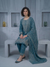 Elegant Party Wear Chiffon Embroidered Dress with Chiffon Palazzo & Matching Dupatta – 3 Piece Stitched Dress