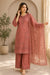 Premium 3 Piece Chiffon Palazzo Set with Embroidery