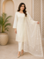 Designer Chiffon Long Shirt with Delicate Hand Embellishments
