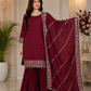 Elegant Chiffon Mirror Work Garara Set