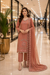 Embroidered Emerald Chiffon Suit with Matching Dupatta – 3 Piece Stitched Dress
