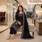 Embroidered Emerald Chiffon Suit with Matching Dupatta – 3 Piece Stitched Dress