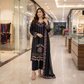 Embroidered Emerald Chiffon Suit with Matching Dupatta – 3 Piece Stitched Dress