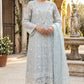 Luxury Khadi Organza Handwork Embroidered 3 Piece Suit for Women