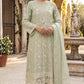 Luxury Khadi Organza Handwork Embroidered 3 Piece Suit for Women