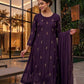 Elegant Chiffon Embroidered Frock with Dupatta – Lightweight Festive Wear