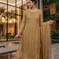 Elegant Chiffon Embroidered Frock with Dupatta – Lightweight Festive Wear
