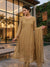 Elegant Chiffon Embroidered Frock with Dupatta – Lightweight Festive Wear