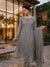Elegant Chiffon Embroidered Frock with Dupatta – Lightweight Festive Wear